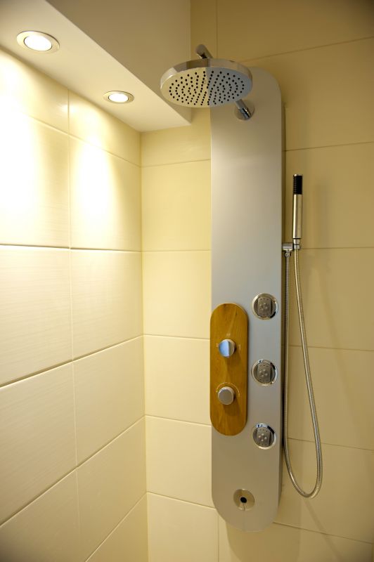 Dual Shower Heads in Modern Design